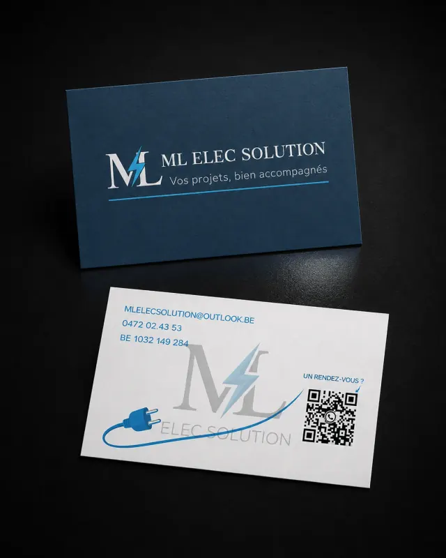 Cartes de visite ML Elec Solution