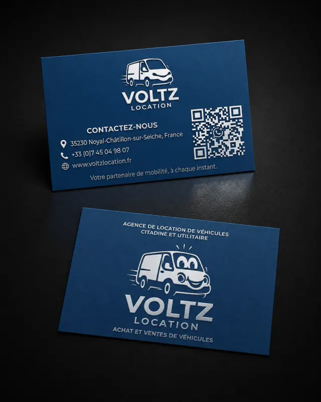 Cartes de visite Voltz Location